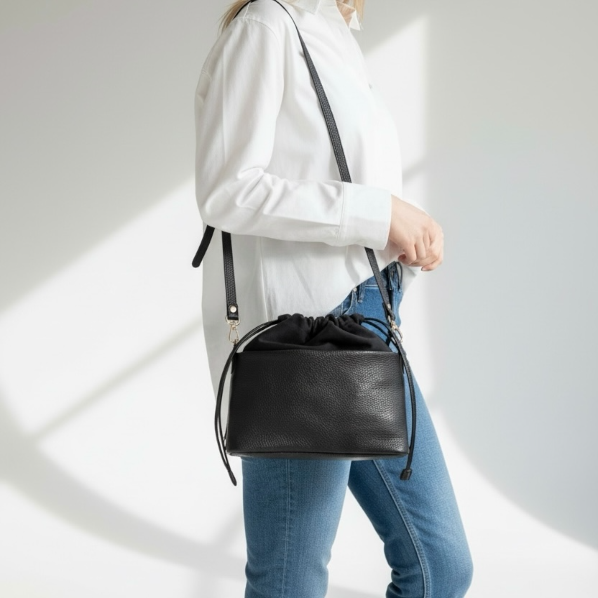 kinchaku shoulder 巾着ショルダー – COMODO