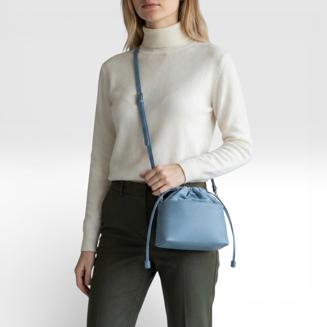 kinchaku shoulder 巾着ショルダー