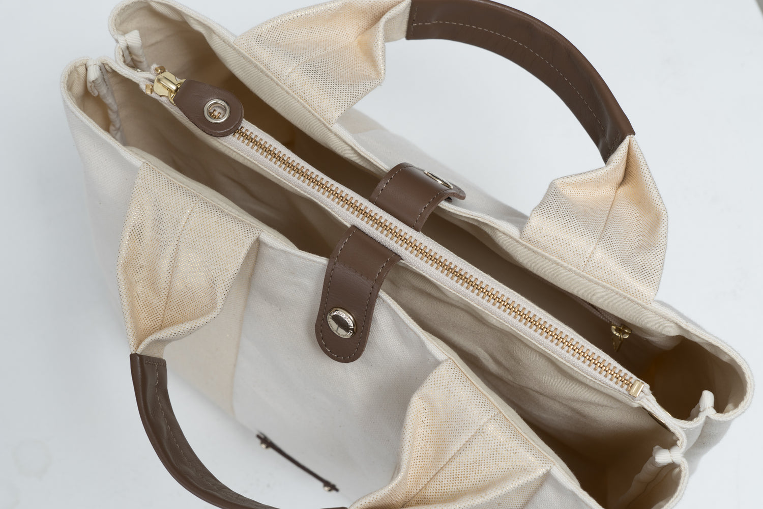 【A4サイズ対応】アリシア・帆布2wayショルダー KINARI