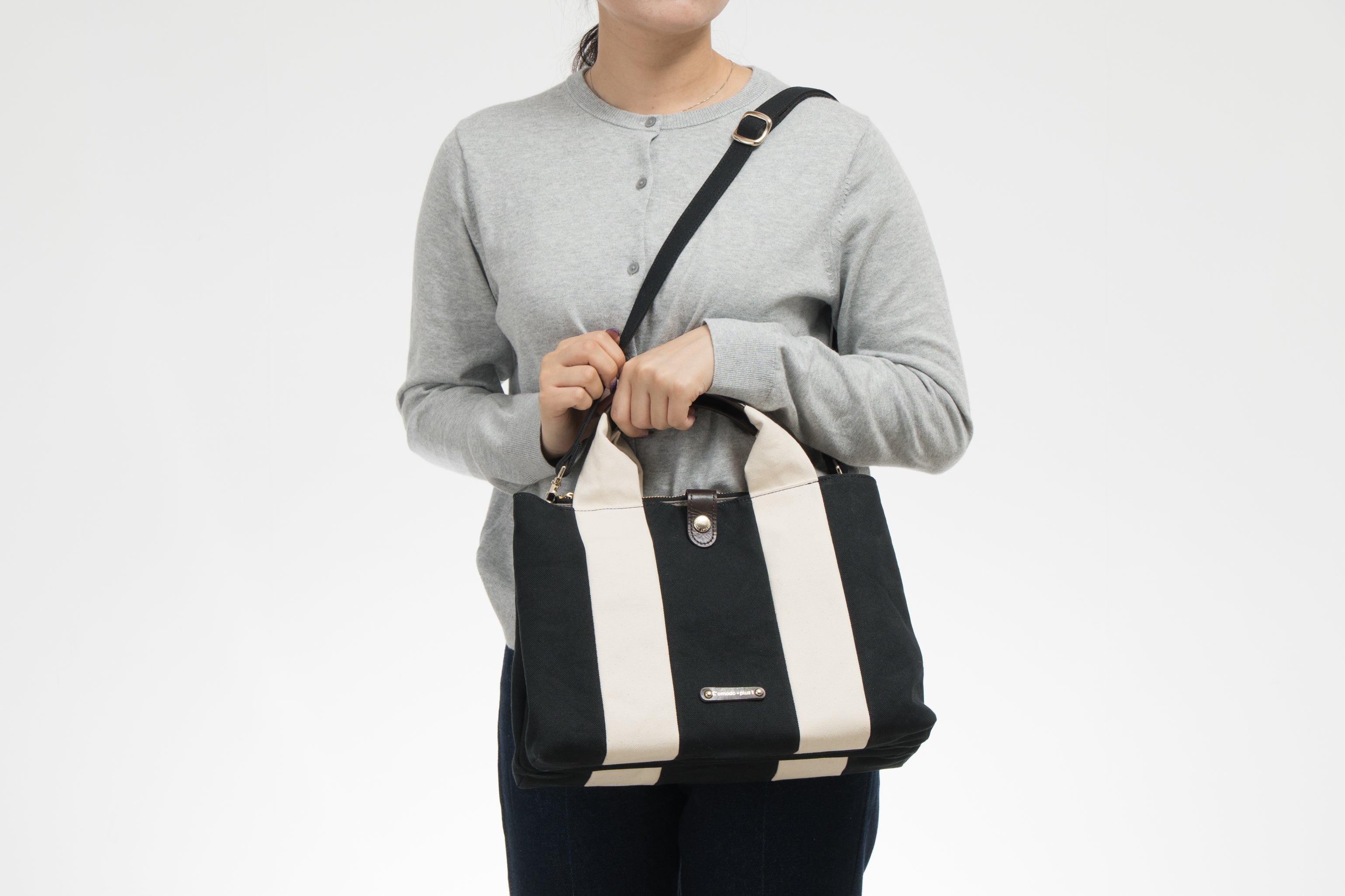 【A4サイズ対応】アリシア・帆布2wayショルダー KINARI