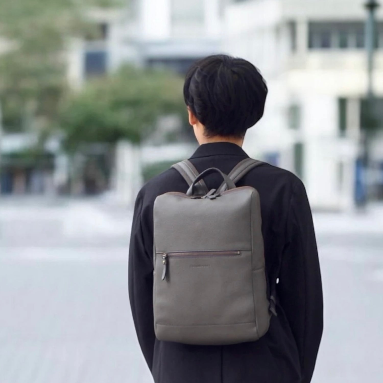 sicure（マットカラー）本革バックパック