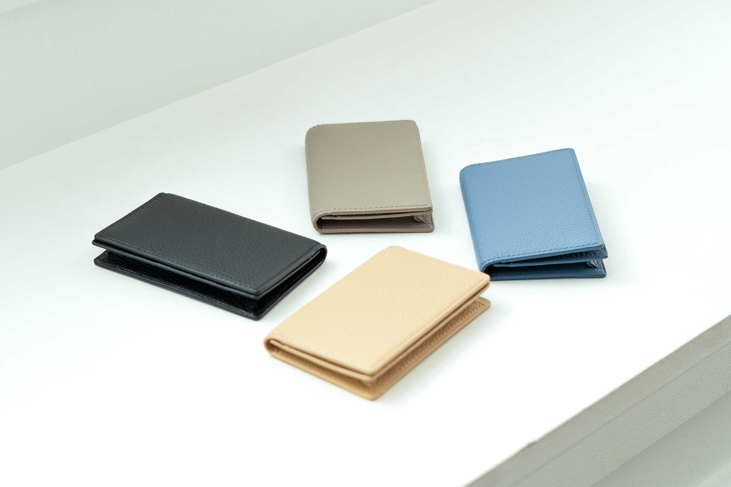 mさま用　イタリアングレー＆ブルー folded cardholder – COMODO