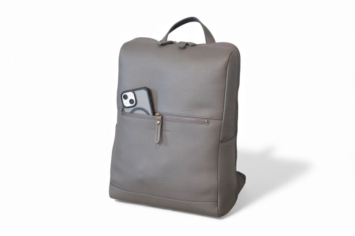 【撥水、軽量】本革ビジネスリュック シクレ（マット系カラー3色）